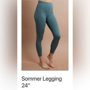 SAVVI Sommer Legging Color Silver Pine